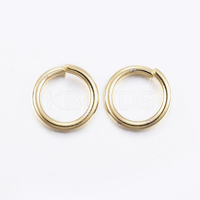 304 Stainless Steel Open Jump Rings X-STAS-L187-15x2mm-G-1