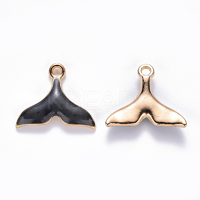 Alloy Enamel Pendants X-ENAM-S121-060E-1