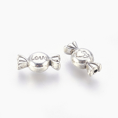 Tibetan Style Alloy Beads LS-TIBEB-R035-AS-LF-1