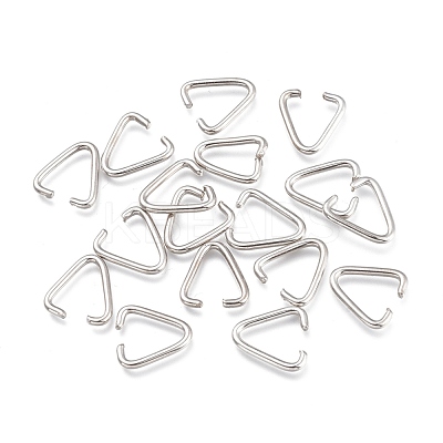 Brass Triangle Rings KK-M129-P-1