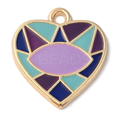 Zinc Alloy Enamel Pendants ENAM-Z013-01D-01-1