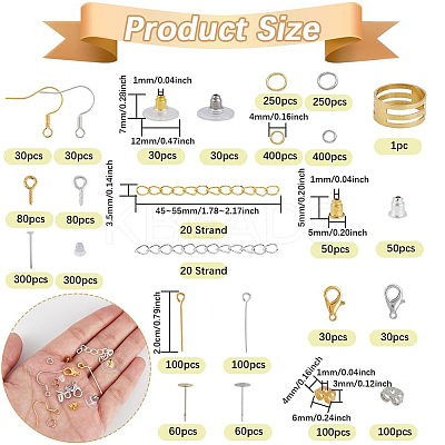 DIY Earring Jewelry Making Finding Kits DIY-SP0002-92-1