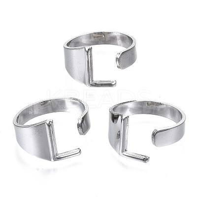 Alloy Cuff Finger Rings RJEW-S038-195L-P-NR-1