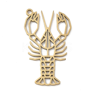 Ocean Theme 201 Stainless Steel Pendants LS-STAS-G366-08G-01-1
