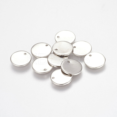 Non-Tarnish 304 Stainless Steel Stamping Blank Tag Charms A-STAS-K149-03B-1