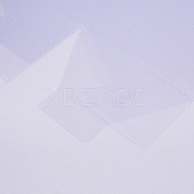 Frosted PVC Rectangle Favor Box Candy Treat Gift Box CON-WH0074-01B-1