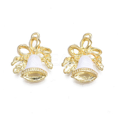 Rack Plating Alloy Enamel Pendants LS-X-ENAM-N055-128-1