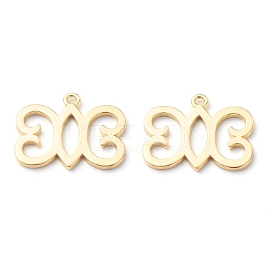 Brass Pendants KK-Z010-05G-1