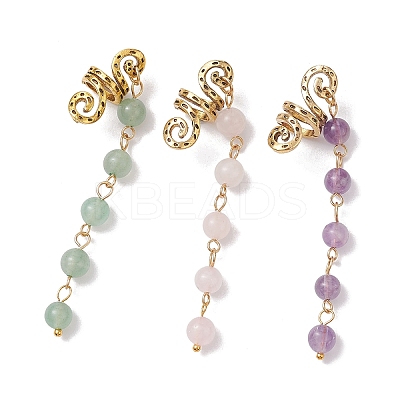 Alloy Dreadlocks Beads OHAR-JH00038-1