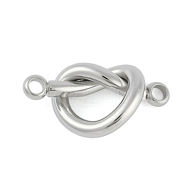 304 Stainless Steel Connector Charms STAS-M078-02P-1