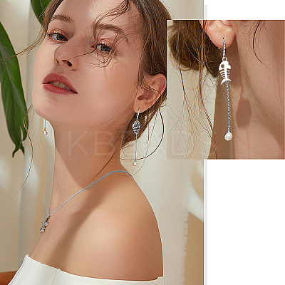 DIY Ocean Theme Jewelry Findings Kits DIY-PH0004-69-1