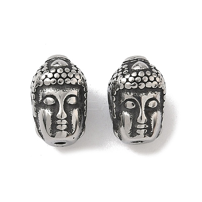 Retro 316 Surgical Stainless Steel Beads STAS-L307-12AS-1