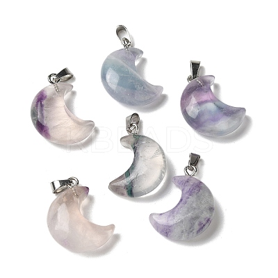 Natural Fluorite Pendants G-H035-01P-05-1