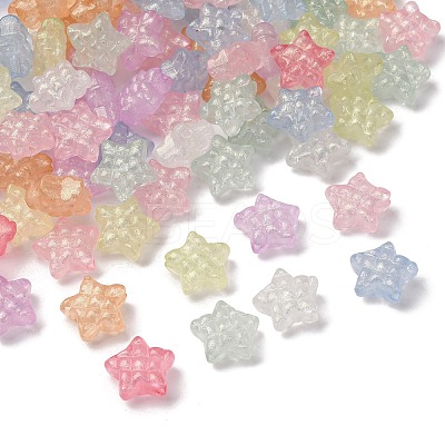 Luminous Transparent Acrylic Beads LACR-S001-07-1