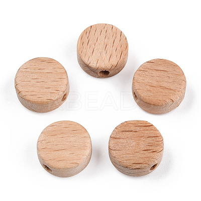 Beech Wood Beads X-WOOD-N015-03-1