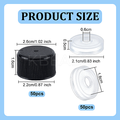 Plastic Bottle Caps LS-FIND-WH20023-018-1