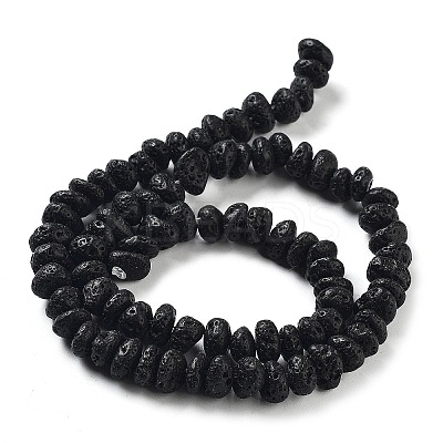 Natural Lava Rock Beads Strands G-D085-A01-01-1