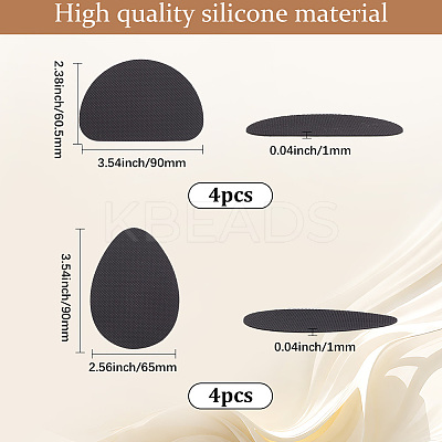 8Pcs Shoe Sole Repair AJEW-SP0002-47A-04-1
