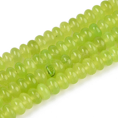 Dyed Natural White Jade Beads Strands X-G-T139-59A-12-1