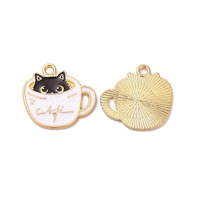 Alloy Enamel Pendants ENAM-C005-15G-1