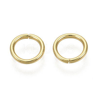 304 Stainless Steel Open Jump Rings STAS-R060-7x1-1