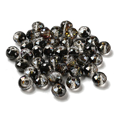 Electroplate Glass Beads EGLA-Z004-01A-M-1
