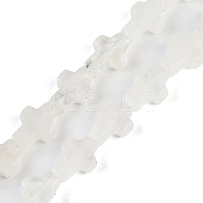 Natural Quartz Crystal Beads Strands G-I369-A01-01-1
