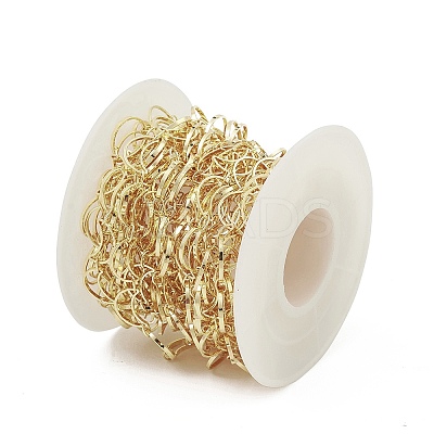 Brass Hollow Moon Link Chains CHC-M025-09G-1