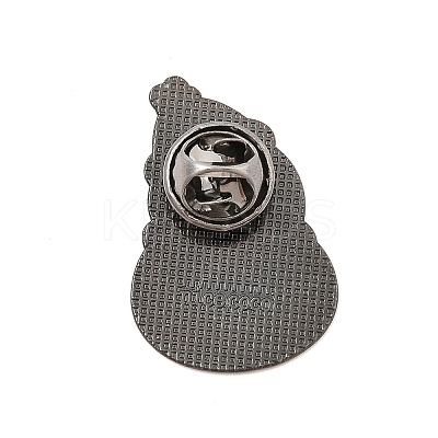 Christmas Theme Zinc Alloy Enamel Pin Brooch for Backpack Clothes LS-JEWB-R003-02EB-05-1