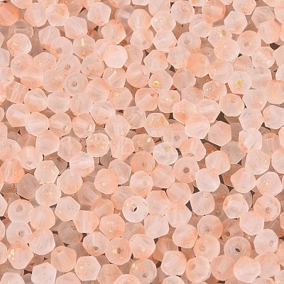 Frosted Glass Seed Beads SEED-N012-01G-1