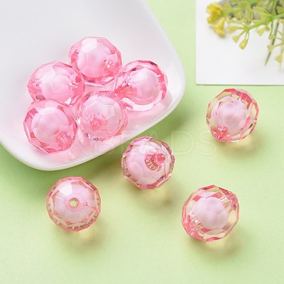 Transparent Acrylic Beads TACR-S113-20mm-02-1