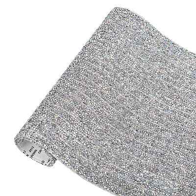 Glitter Resin Hotfix Rhinestone(Hot Melt Adhesive On The Back) DIY-GL0001-02-1