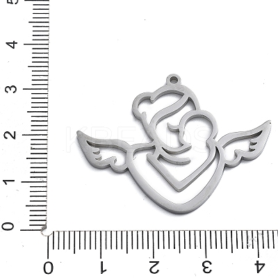 Mother's Day 304 Stainless Steel Pendants STAS-I327-17P-1
