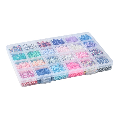 168G 24 Styles Handmade Polymer Clay Beads CLAY-FS0001-38-1