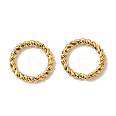 Manual Polishing 304 Stainless Steel Link Rings STAS-P335-17B-G-1