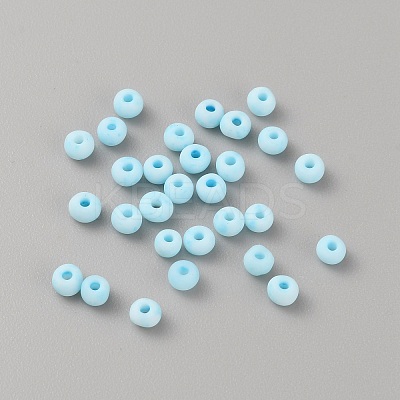 Opaque 8/0 Glass Seed Beads SEED-TAC0001-01A-11-1