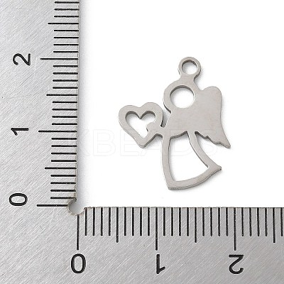 201 Stainless Steel Pendants STAS-S157-01D-P-1