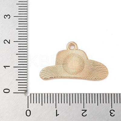 Western Cowboy Theme Alloy Enamel Pendants ENAM-A008-22KCG-03-1