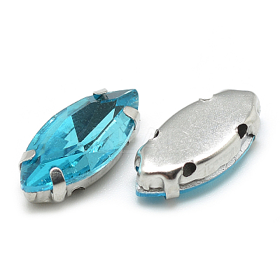 Sew on Rhinestone RGLA-T034-5x10mm-13-1