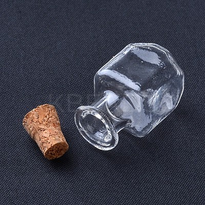 Glass Bottles AJEW-D037-09-1