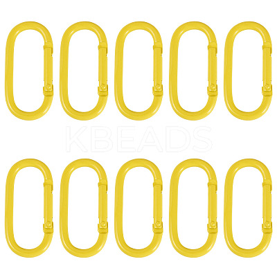 10Pcs Alloy Spring Gate Rings FIND-TA0009-25H-1