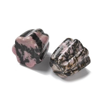 Natural Rhodonite Incense Burners G-C167-05B-1