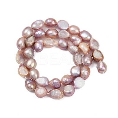 Natural Cultured Freshwater Pearl Beads Strands PEAR-P064-20C-02B-1