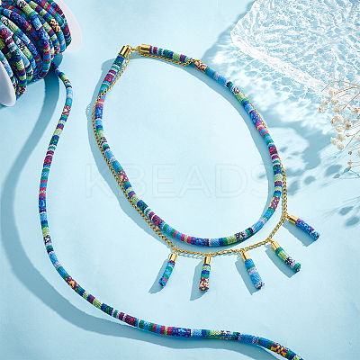 10M Ethnic Style Nylon Braided String NWIR-BC0001-02C-1