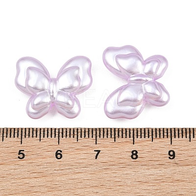 Imitation Pearl Acrylic Beads AC-CBAAA05-12B-1