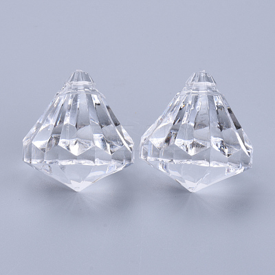 Transparent Acrylic Pendants TACR-Q260-I-V01-1