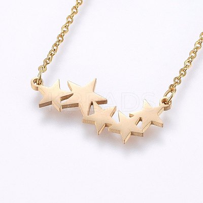 304 Stainless Steel Jewelry Sets SJEW-O090-16G-1
