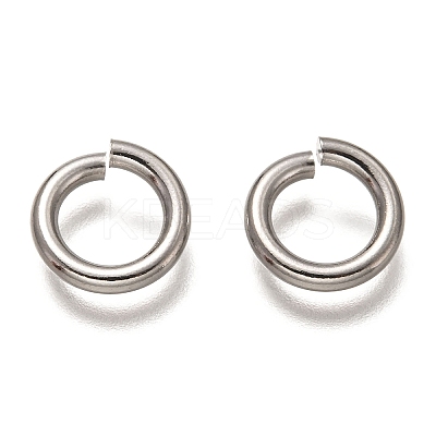 Non-Tarnish 304 Stainless Steel Open Jump Rings STAS-H136-06D-P-1