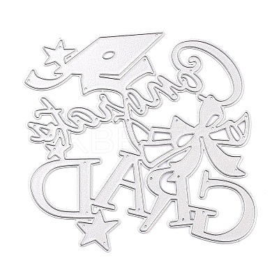 Graduation Theme Carbon Steel Cutting Dies Stencils LS-DIY-P076-66-1