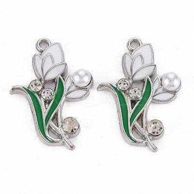 Alloy Rhinestone Pendants LS-PALLOY-N153-07-RS-1